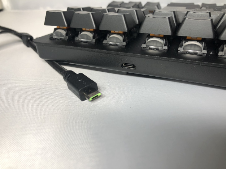 USB接続口