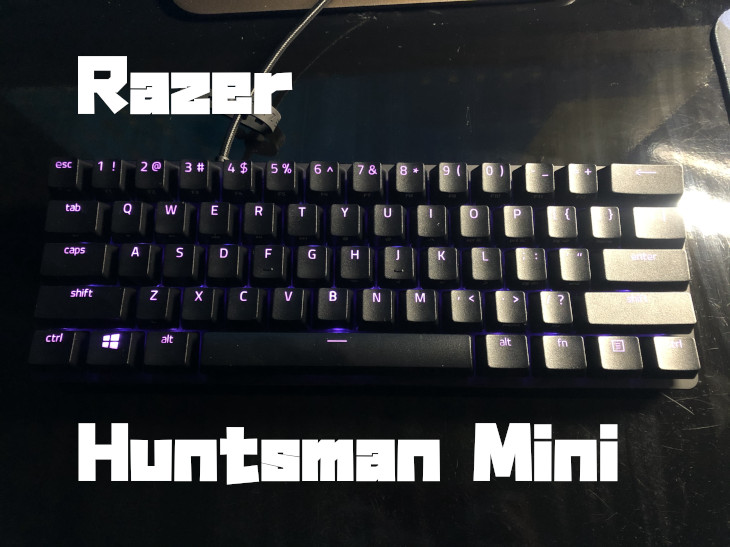 Razer Huntsman Mini」レビュー