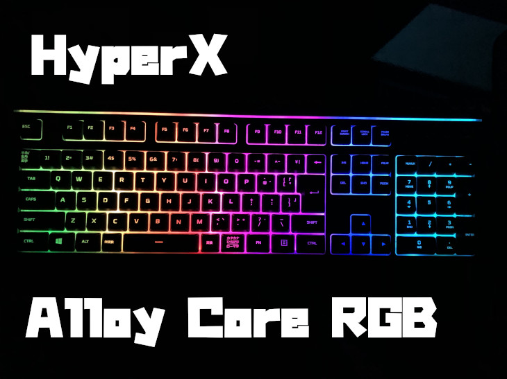 HyperX Alloy Core RGBをレビュー