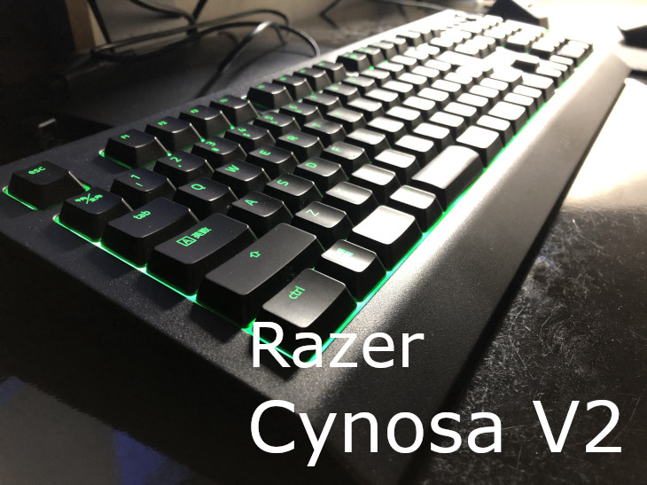Razer Cynosa V2をレビュー