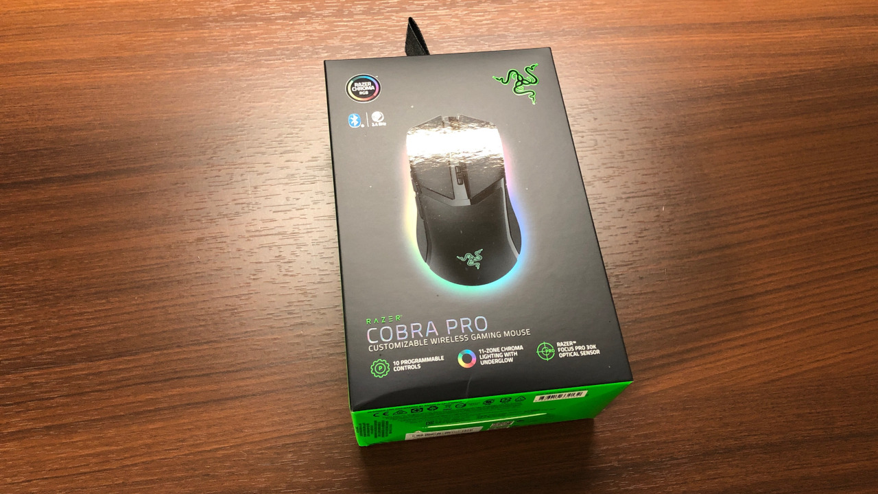 Cobra Pro - 梱包状態