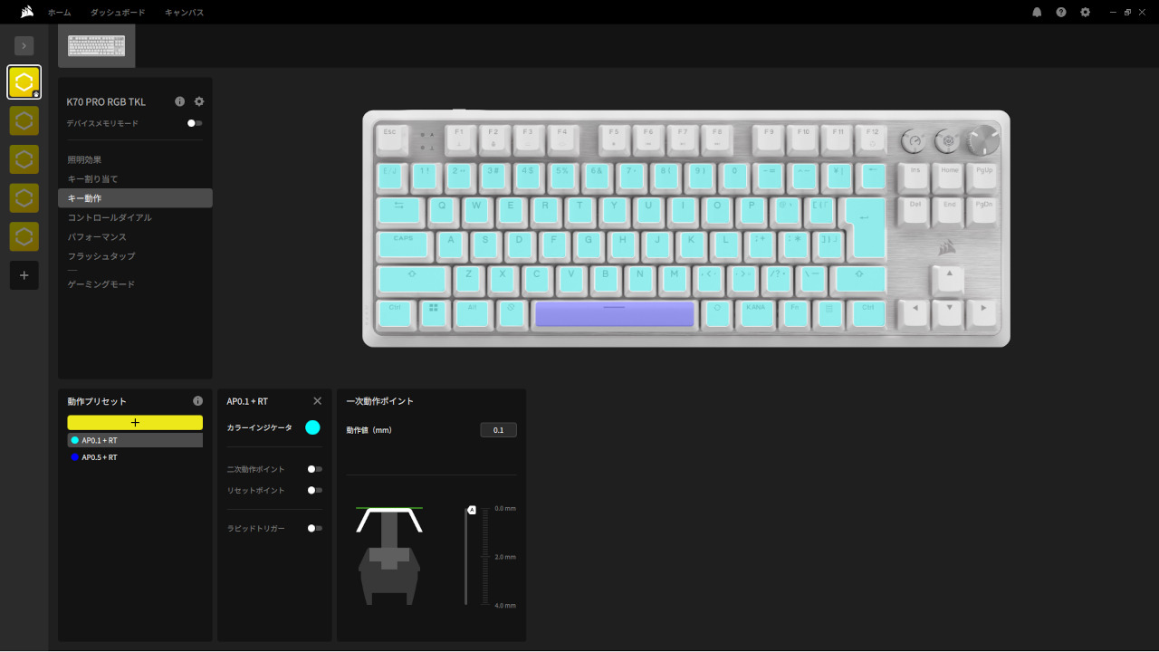 アクチュエーションポイント