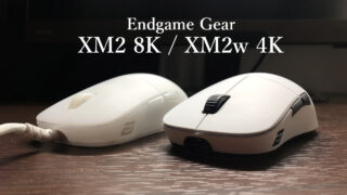 「Endgame Gear XM2w 4K / XM2 8K」レビュー