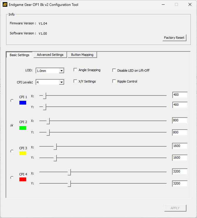 Basic Settings